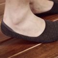 Follow The Foot Sport Socks Men Running Invisible Socks Men 5 Pair Anti Slip Socks Men Silicone Solid Color Unisex Summer Socks.