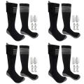 Unisex Heated Socks With USB Thermal Insulated Socks Winter Electric Heating Socks Outdoor Spots Heated Boot Camping Skiing Sock.