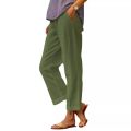 Women’s Pants Casual Loose Elastic Waist Trousers.