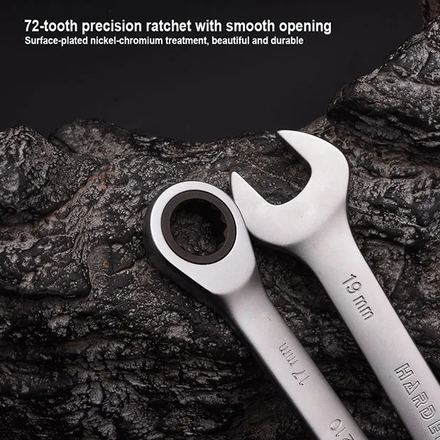 Harden%207Pcs%20Fixed%20Combination%20Gear%20Spanner%20Set,%20Metric%20Ratcheting%20Wrench%20Ring%20n%20Open%20End%20Ratchet%20Spanner%20Set%20540117%20-%20Image%208