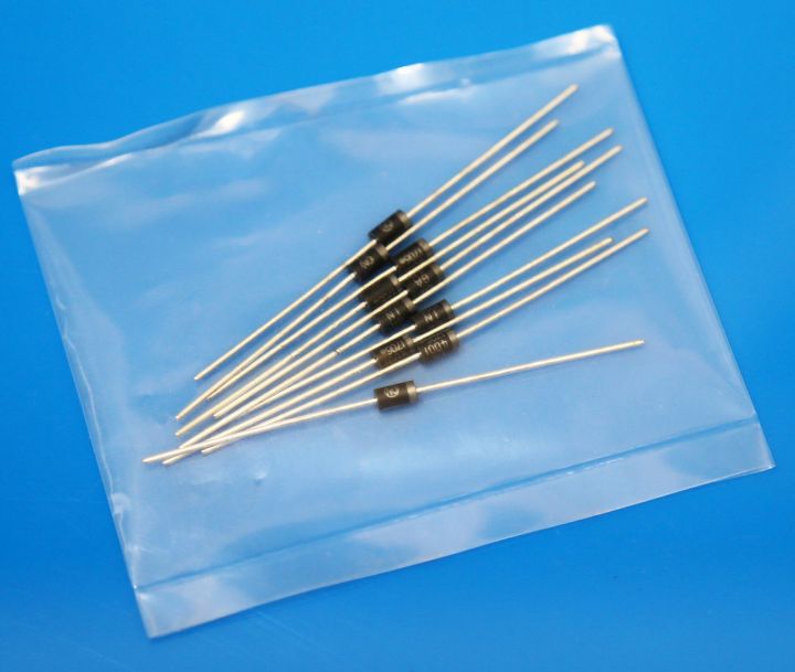 10Pcs-%20Diode%201N4001%201N-4001%204001%2050V%201A%20General%20Purpose%20Rectifier%20Diode%20Silicon%20Junction%20Diode%20DO-41%20Package%202%20Pin%20Leads%20Terminals%20-%20Image%204