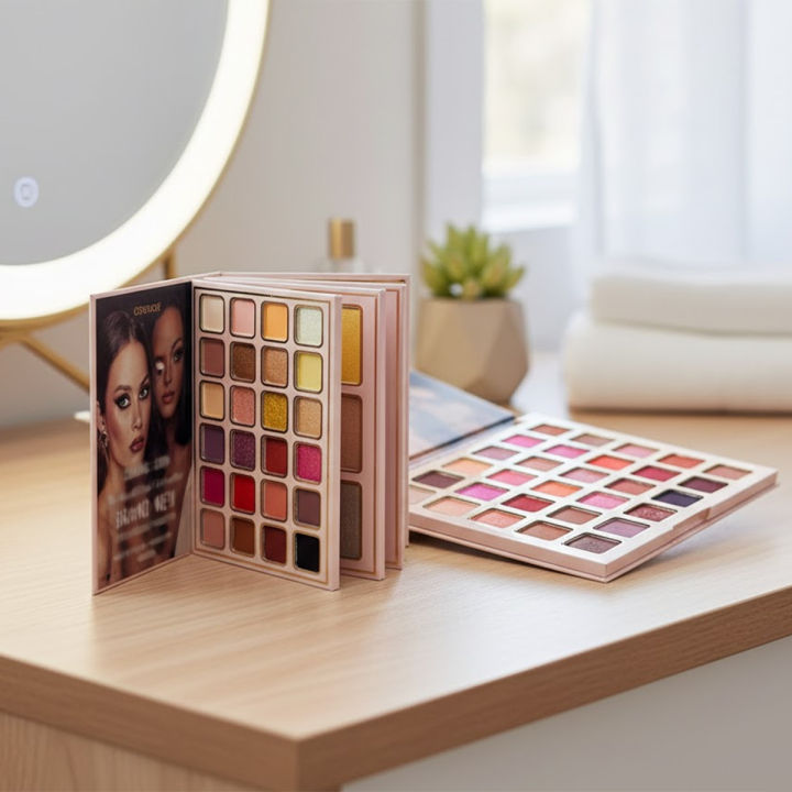𝐈𝐆𝐎𝐎𝐃𝐂𝐎 𝐅𝐚𝐬𝐡𝐢𝐨𝐧 𝟓 𝐈𝐧 𝟏 𝐌𝐚𝐤𝐞𝐮𝐩 Eyeshadow 𝐁𝐨𝐨𝐤 𝐏𝐚𝐥𝐞𝐭𝐭𝐞