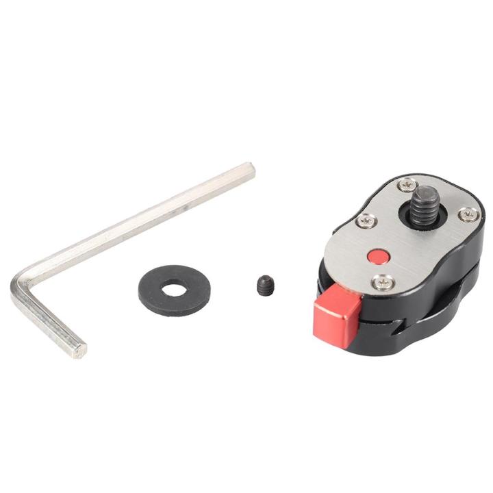 Mini Quick Release Plate for LCD Monitor Friction Aticulating Arm LED light Camera Camcorder Rig