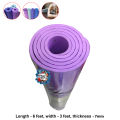 Mat - Yoga Pati mat - 3 feet x 6 feet - 7mm. 