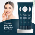 Groome Bird’s Nest Brightening Face Wash daily face wash deep cleansing bright skin reduce dark spots improved skin creamy texture all skin types. 