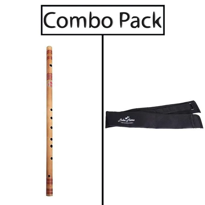 Combo%20of%20Scal%20G-12.5%20Bamboo%20Flute%20and%20Flute%20Bag%20-%20Wooden%20-%20Image%202