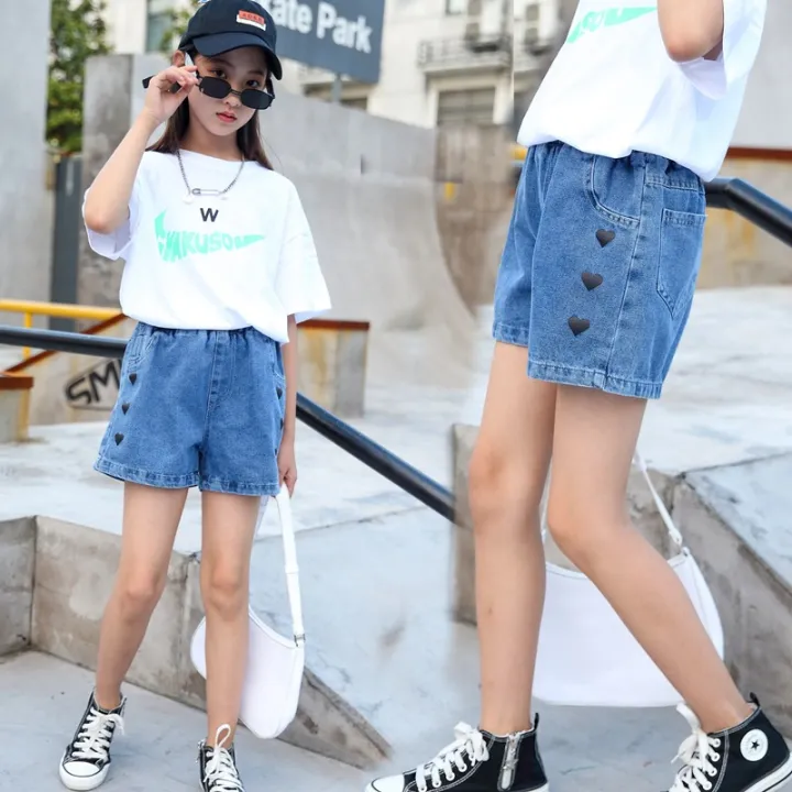 Jean%20Shorts%20for%20Girls%20Cotton%20Casual%20Kids%20Shorts%20Girl%20Summer%20Short%20Jean%20Cute%20Shorts%20Girl%20Pants%20Thin%20Section%20Summer%20Jeans%20-%20Image%204