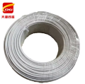 10 meter Flexible PVC Insulated 2 Core Wires - 23/.0076 - iCables 23/76 - White. 