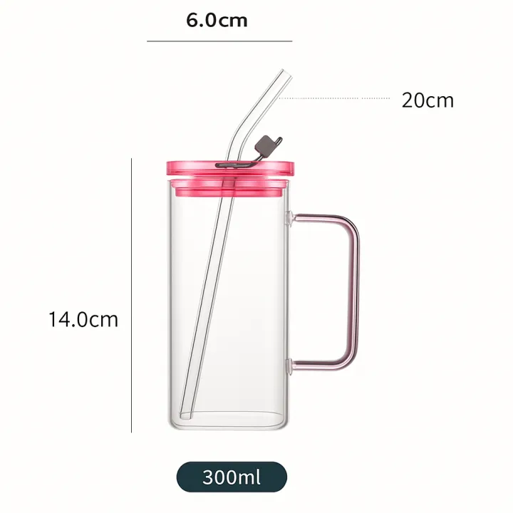 Premium-Square%20Mason%20Jar%20400ml%20-%20Elegant%20Glass%20Container%20for%20Storage,%20Preservation%20and%20Decor,%20Airtight%20Lid,%20Versatile%20and%20Stylish%20Jar,Milkshake,%20Coffee%20&%20Juice%20Jar%20with%20Straw%20(Set%20of%201)%20-%20Image%203