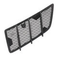 Bonnet Vent Mesh Grille Impact Resistant Hood Air Vent Grille Cover Left ABS Direct Fit for Cars. 