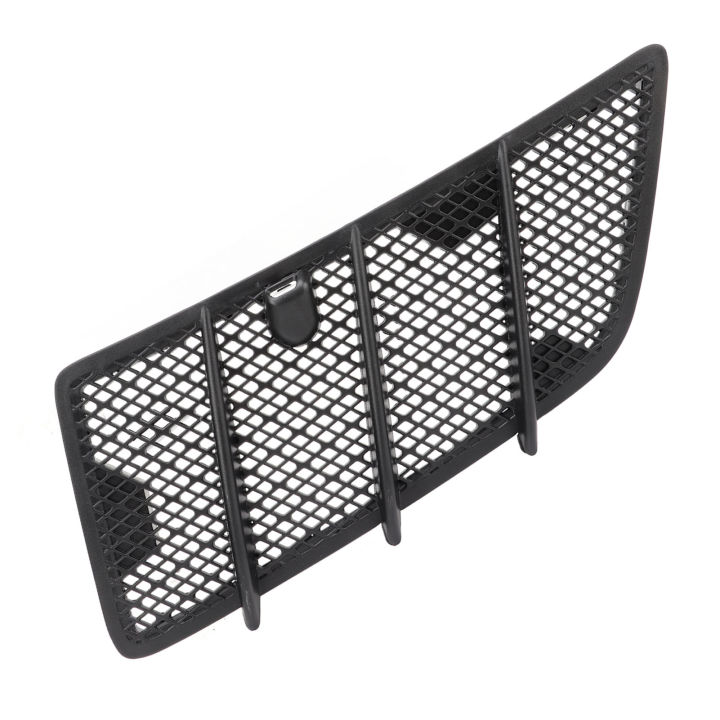 Bonnet Vent Mesh Grille Impact Resistant Hood Air Vent Grille Cover Left ABS Direct Fit for Cars