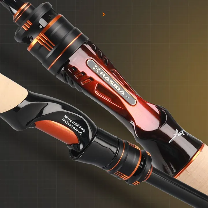 Histar%202%20Action%20BFS%20Full%20Carbon%20Light%20AA%20Cork%20Handle%20Solomon%20II%20Hollow%20Reel%20Seat%20DKK%20SIC%20Guide%20Ring%20Spin/Caster%20Fishing%20Rod%20-%20Image%202