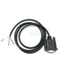 1PCS DB9 to 3pin (2 3 5 )Cable 3pin RS232 RS485 Converter 30cm 60cm 1m customize DB9 Female Plug Wire 22AWG 9Pin.