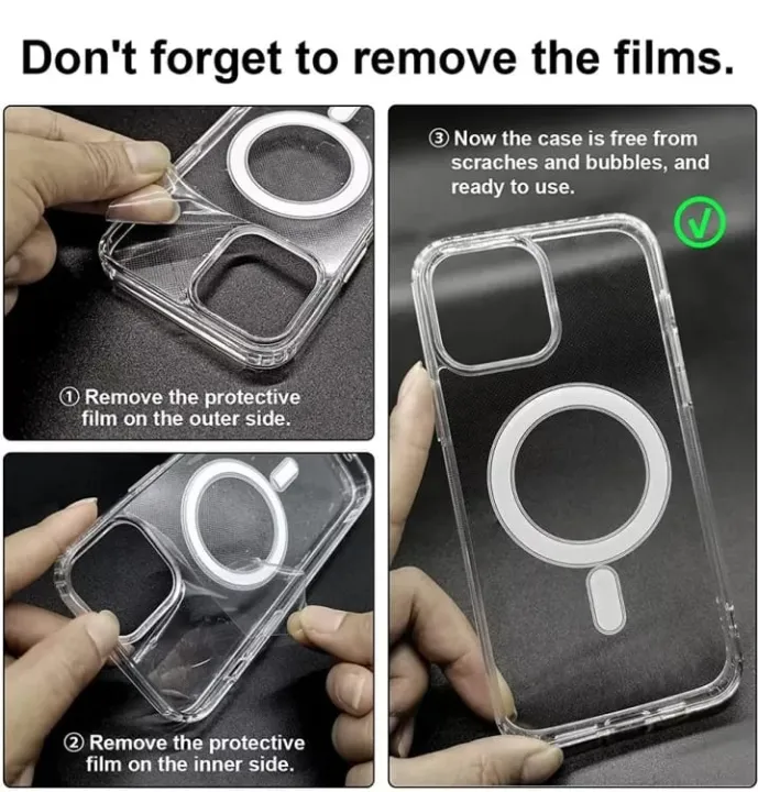 For%20Iphone%2013%20Pro%20Max%20Magsafe%20Magnetic%20Wireless%20Charging%20Case%20Clear%20Shockproof%20Soft%20Silicone%20Protect%20Back%20Cover%20-%20Image%204