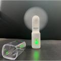 Mini Pocket Fan With Troch Light Rechargeable Powerful Fan Foldable wing with Torch and Flashlight.