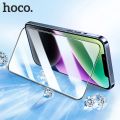 HOCO 3D Screen Protector Full Cover Glass for iPhone 15 Pro Max 14 Plus 13 12 11 X XR Curved Edge Tempered Glass iPhone 7 8Plus.