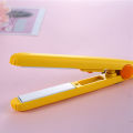 Mini Hair Straightener and Travel Hair Tools Cute Candy Color Flat Iron Bangs Straight Hair Curler Fashion Portable Hair Styling. 