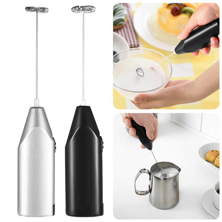 Mini Wireless Milk Foamer Electric Coffee Whisk Mixer Mixer Handheld Blender Egg Beater Frother Handle Stirrer Cappuccino Kitche