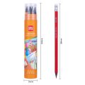 DELI 7073-24 Eraseable Color Pencils 24 Pcs.