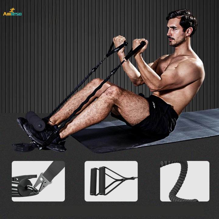abdominal exerciser muscle training device Black