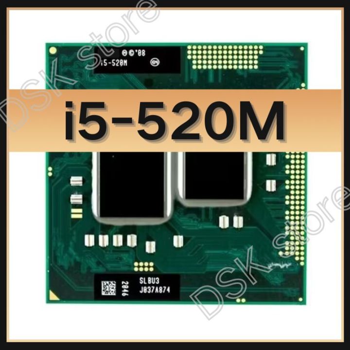 Core Processor I5 520M i5 520M 3M Cache 2.4 GHz Laptop CPU Processor SLBNB SLBU3 I5-520M Socket G1 / rPGA988A
