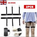 2 - Piece Men's Elastic Shirt & Sock Stay Holders.