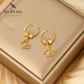 Xuping jewelry, Japanese and Korean fashion, fairy tassels, stars, butterflies, love earrings, women's gold, niche design sense earrings. 