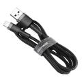 Baseus Cafule USB Cable to Lightning Apple 1M For iPhone 12 11 pro max x xs 8 .7.6 charger cable - Cable Protector.
