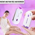 Rechargeable Laser Hair Removal Appliances Machine / Smooth Skin Painless Hair Eraser. 