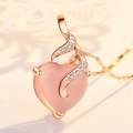 Stone Crystal Unique Design Necklace Woman Exquisite Wild Short Clavicle Chain Anniversary Gifts Jewelry Necklace for Women Fashion/ Chain Necklace for Girls Jewelry.