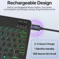 Backlit Backlight Wireless Keyboard And Mouse For iOS Android Windows Bluetooth Keyboard For Cell Phone Ipad 10 Inches Devices. 