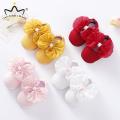 Toddler Baby Girl Boy Big Bows Elastic Band Newborn Walking Shoes Baby Girl Shoes Princess Shoes Girls Bowknot Newborn Flats.