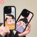 Cartoon Cute Funny Boy Girl Couples Creative Phone Case Compatible for IPhone XS MAX 15 11 12 7 8 Plus 14 13 15 Pro Max 6S 6 7 8 Plus XR X SE 2020 Angel Eyes Soft Cover. 