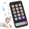 Phone Kids Play House Toys Simulation Music Touch Screen Cell Phone With Light Baby Boys Girls Toys Mobile Phone Model Toys. 