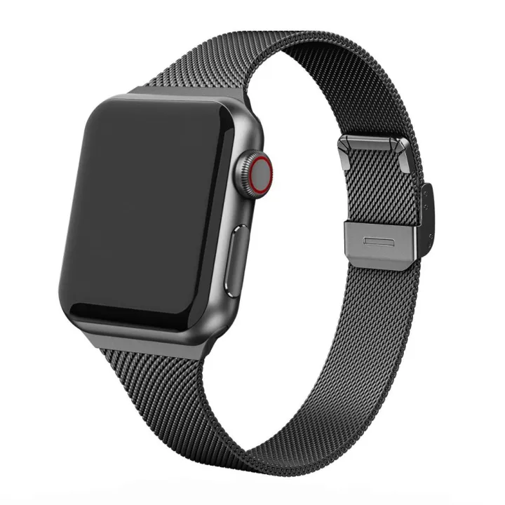 Milanese%20strap%20For%20Apple%20Watch%20band%2045mm/41mm%2044mm%2040mm%20iWatch%20band%20Stainless%20steel%20bracelet%20Apple%20watch%20series%205%204%203%20SE%206%207%208%20-%20Image%203