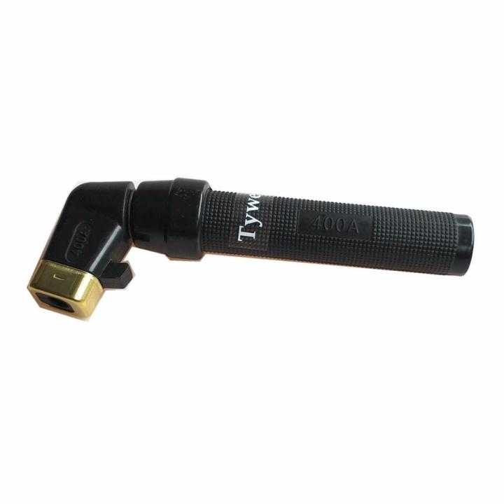 400A Electrode Holder + Earth CLAMP Set Twist Lock Welding Ground ARC MMA Rod