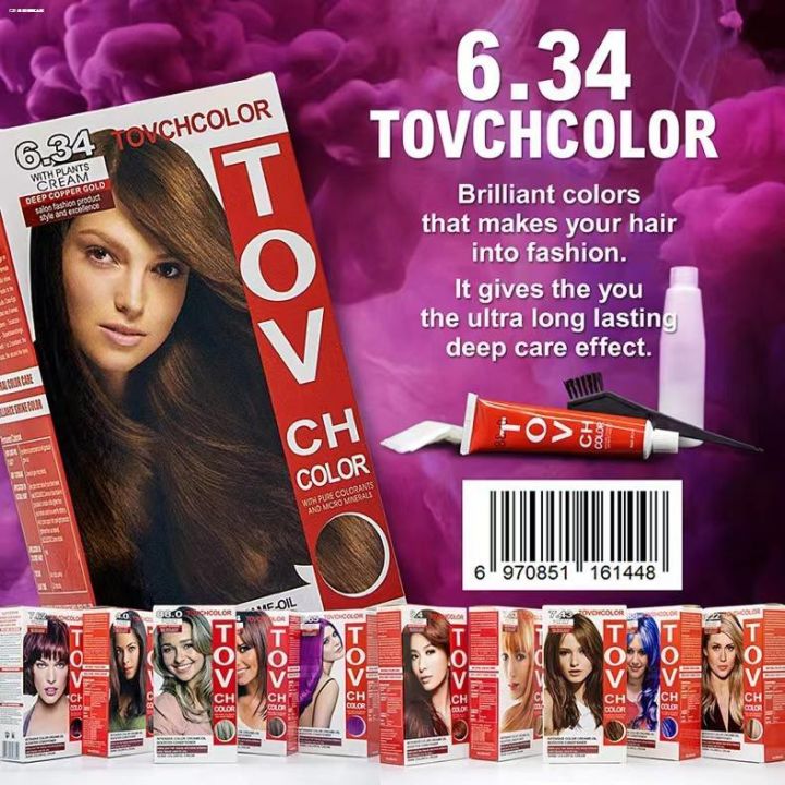 Tov%20CH%20Hair%20Color%20Cream%2080ml*2%20Big%20Pack%20Deep%20Cooper%20Gold%206.34%20-%20Image%203