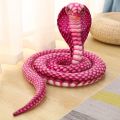 Snake cobra, fake snake plush toy, prank props, parody python doll, children's creative gift. 