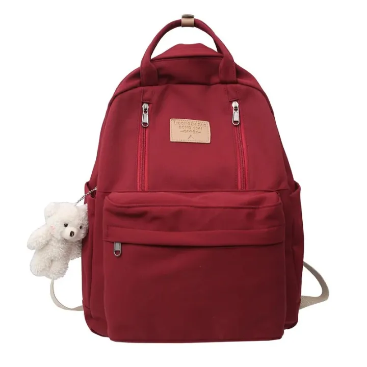 JULYCCINO%20Multifunction%20Double%20Zipper%20Women%20Backpack%20Teenager%20Girls%20Laptop%20Backpack%20Student%20Shoulder%20Bag%20Korean%20Style%20Schoolbag%20-%20Image%207