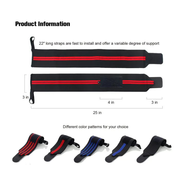 1%20Pair%20(2%20Pcs)%20Wrist%20Wraps%20Wrist%20Support%20Straps%20Designed%20For%20Strength%20Training%20Weightlifting%20And%20Powerlifting%20To%20Prevent%20Injuries%20And%20Improve%20Performance%20-%20Workout%20Essential%20-%20Image%203