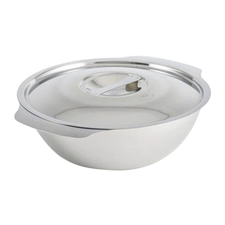 Stainless%20Steel%20Soup%20Bowl%20with%20SS%20Lid%20%20-%20%2014cm%20-%20%20Silver%20-%20Image%202
