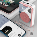 Fashions High Quality Portable Wireless Bluetooth Voice Amplifier Microphone Teaching Megaphone Little Bee Loudspeaker for Teacher Outdoor Tour Guide. 