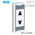 PIANO 2 Pin Socket -GRAY Color(12 Pice Combo). 
