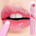 Strawberry Long Lasting Moisturizing Lip Balm Temperature Change Color Lipstick Professional Female Lip Care Beauty Makeup Cosmetics.