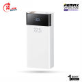 Remax RPP-672 High-Capacity 20000mAh Power Bank with 20W PD+22.5W QC Fast Charging - Universal Plug, LED Display.