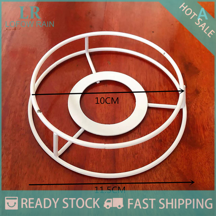 Lamp%20Lampshade%20Shade%20Wire%20Frame%20DIY%20Guard%20Ring%20Light%20Cage%20Holder%20Bulbpendant%20Drum%20Table%20Metal%20Vintage%20Cover%20Round%20Ceiling%20Iron%20-%20Image%202