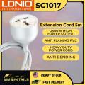 LDNIO SC1017 Universal Power Strip with Extension Power Cord 5m. 