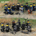 【Thriving】 16pcs Soldiers Mini Figures SWAT Series Kids Building Blocks Education Legoing Army Toys gift. 