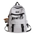 School bag, female junior high school girl, high school student, college student, high value trendy brand high school shoulder bag, large capacity backpack, backpack.