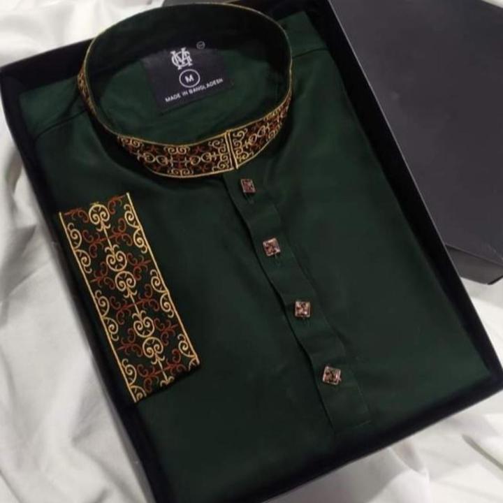 Stylish Exclusive fasionable new collection Semi Long Panjabi for boys and men